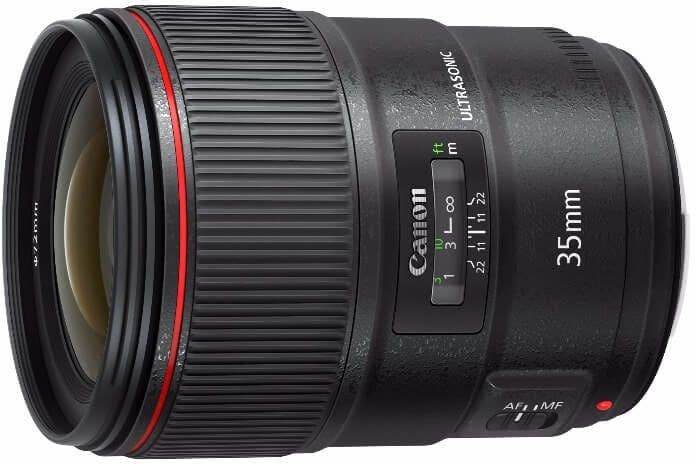Canon EF 35mm f/1.4L II USM Professional Wide Angle Lens - additional product view