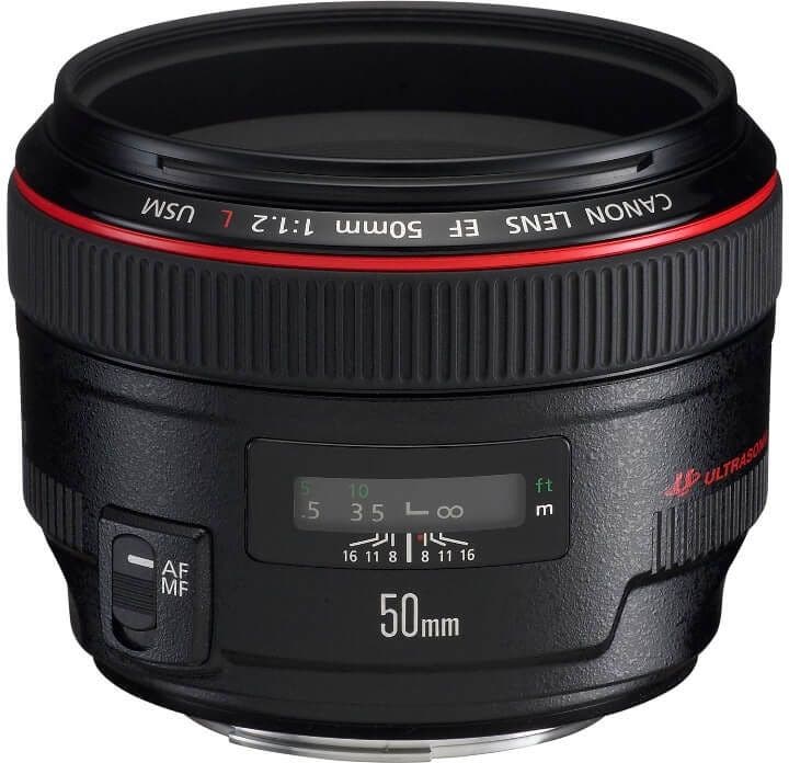Canon EF 50mm f/1.2L USM Lens - additional product view