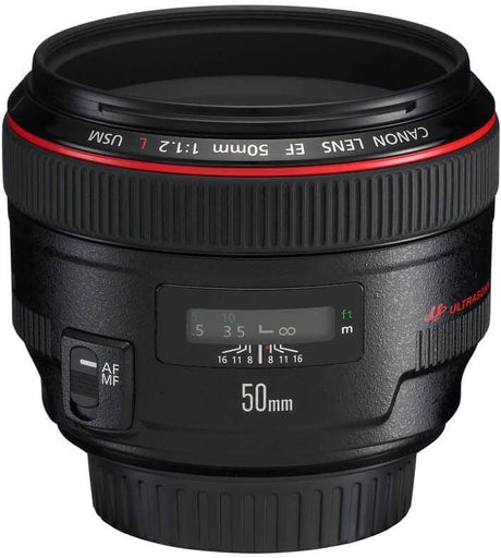 Canon EF 50mm f/1.2L USM Lens - additional product view