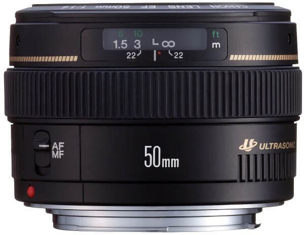 Canon EF 50mm f/1.4 USM Lens - additional product view