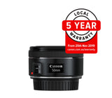 Canon EF 50mm f/1.8 STM prime lens