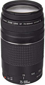 Canon EF 75-300mm f/4-5.6 III telephoto zoom lens