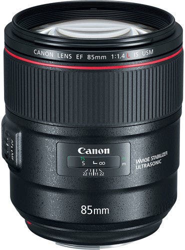 Canon EF 85mm f/1.4L IS Lens - additional product view