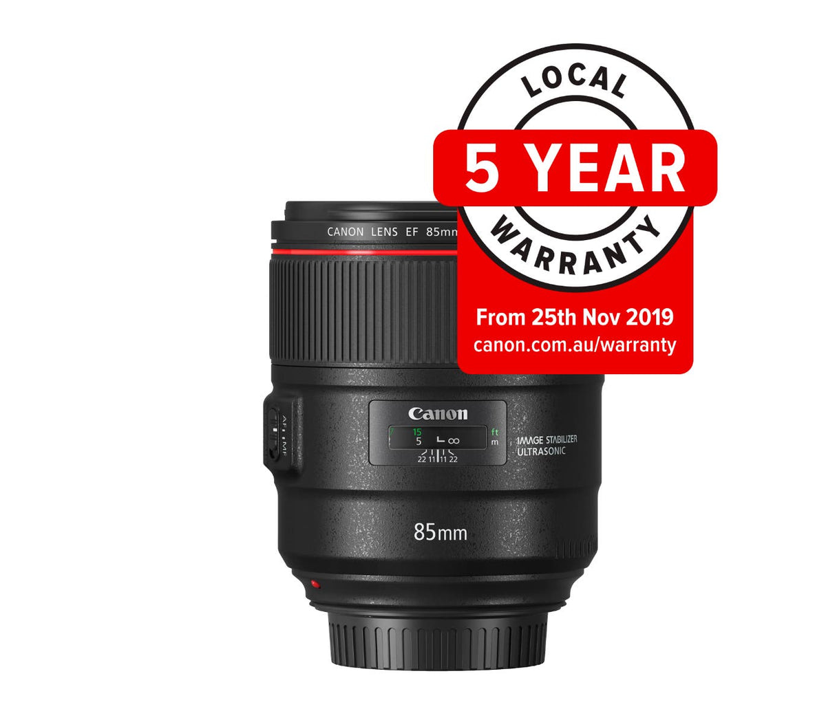 Canon EF 85mm f/1.4L IS Lens