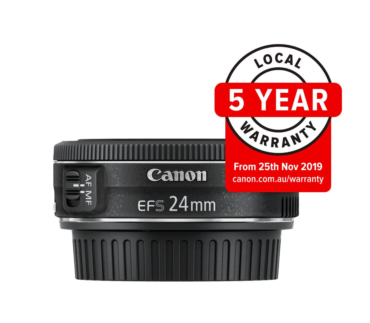 Canon EF-S 24mm f2.8 STM prime lens