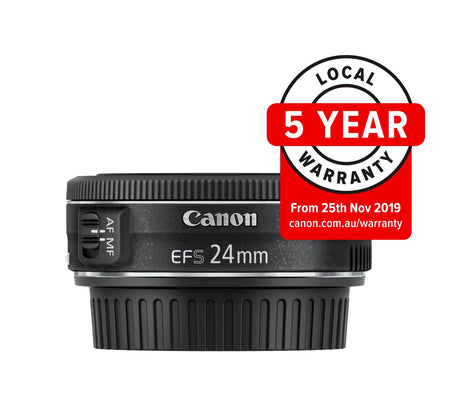 Canon EF-S 24mm f2.8 STM prime lens
