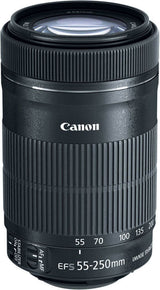 Canon EFS 55-250mm f/4-5.6 IS STM Telephoto Lens - additional product view
