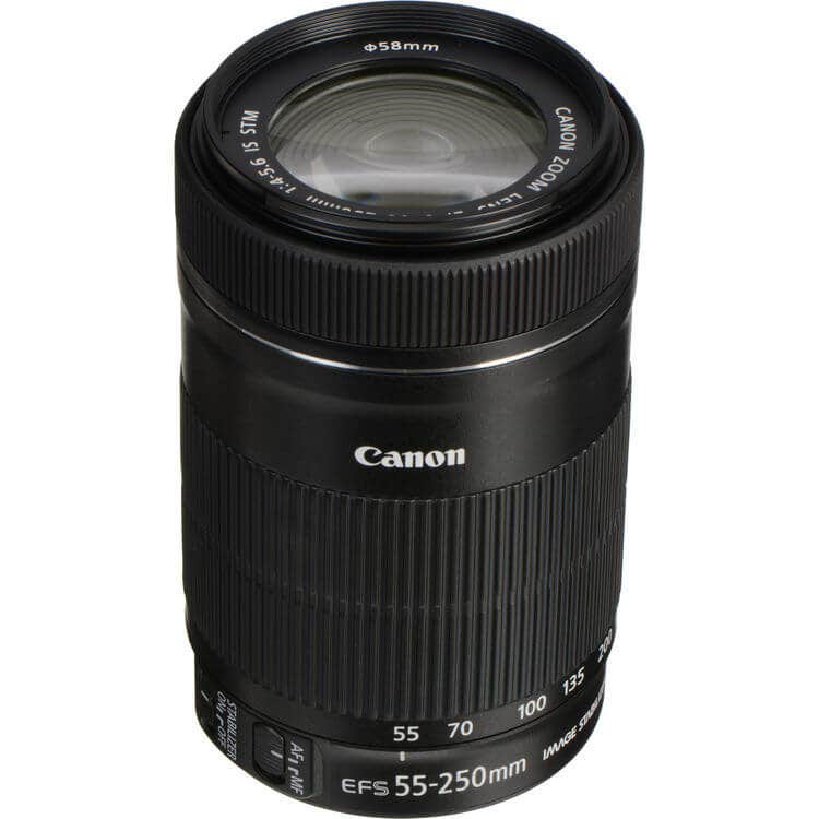 Canon EFS 55-250mm f/4-5.6 IS STM Telephoto Lens - additional product view