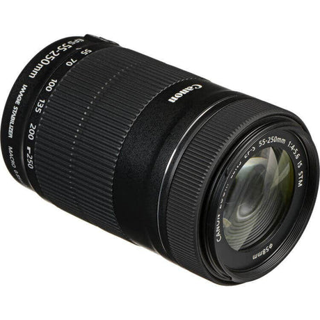 Canon EFS 55-250mm f/4-5.6 IS STM Telephoto Lens - additional product view