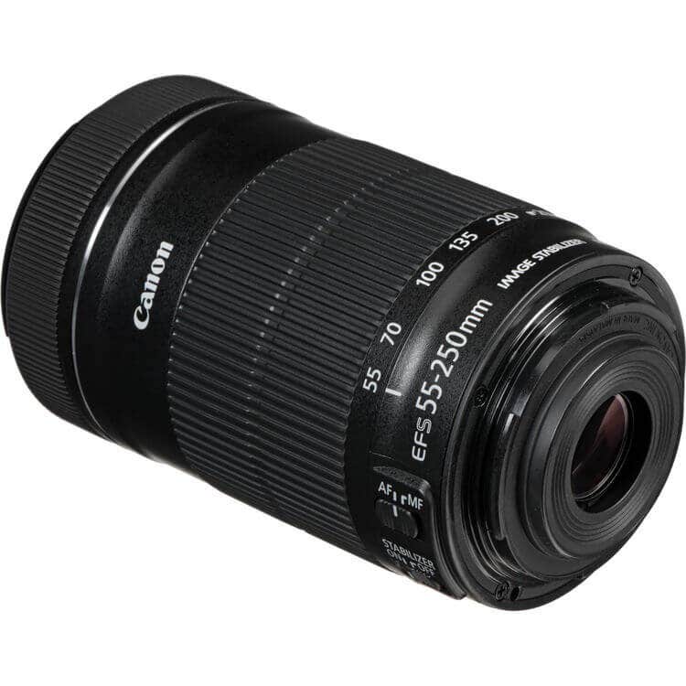 Canon EFS 55-250mm f/4-5.6 IS STM Telephoto Lens - additional product view