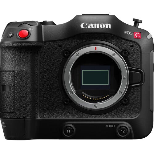 Canon EOS C70 RF mount compact cinema camera