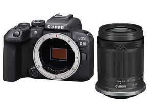 Canon EOS R10 mirrorless camera body with RF-S 18-150mm f/3.5-6.3 IS STM lens