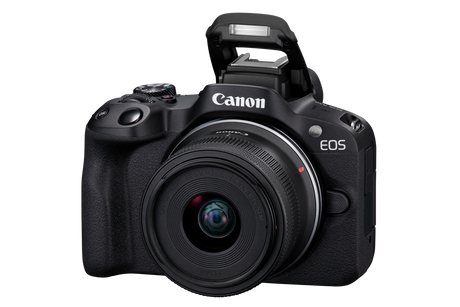 Canon EOS R50 Body w/RF-S 18-45mm f/4.5-6.3 IS STM Lens Mirrorless Camera - additional product view