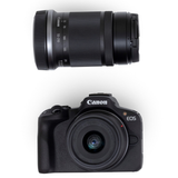 Canon EOS R50 Body w/RF-S 18- 45STM & RF-S 55-210IS STM Lens Mirrorless Camera - additional product view