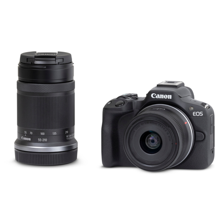 Canon EOS R50 Body w/RF-S 18- 45STM & RF-S 55-210IS STM Lens Mirrorless Camera - additional product view