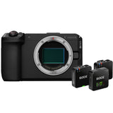 Canon EOS R6 V Body Limited Edition Kit with RØDE Wireless GO Gen 3 microphone
