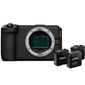 Canon EOS R6 V Body Limited Edition Kit with RØDE Wireless GO Gen 3 microphone