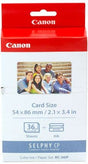Canon KC36IP Ink and Paper Pack, Credit Card Size 86x54mm, for Selphy CP Series