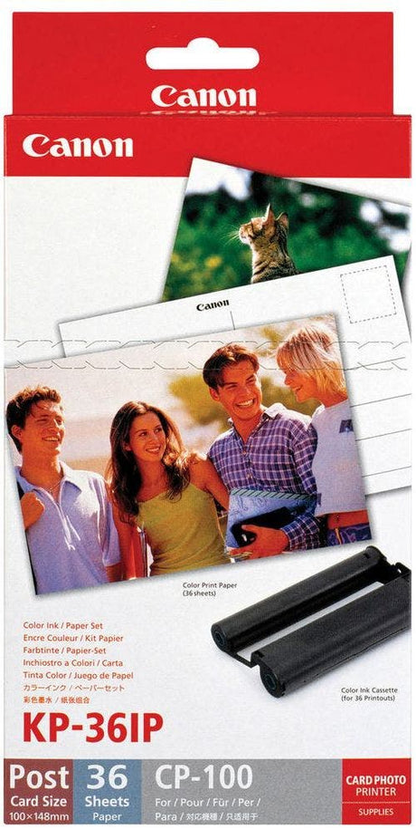 Canon KP36IP ink and label kit