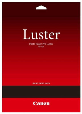 Canon LU101A3, 20 Sheets A3 260gsm Lustre Photo Paper