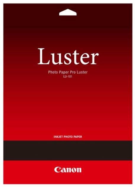 Canon LU101A3, 20 Sheets A3 260gsm Lustre Photo Paper