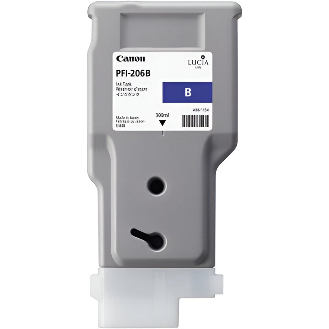 Canon PFI-206B Lucia EX blue ink cartridge for IPF6400, 6450