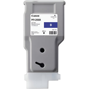 Canon PFI-206B Lucia EX blue ink cartridge for IPF6400, 6450