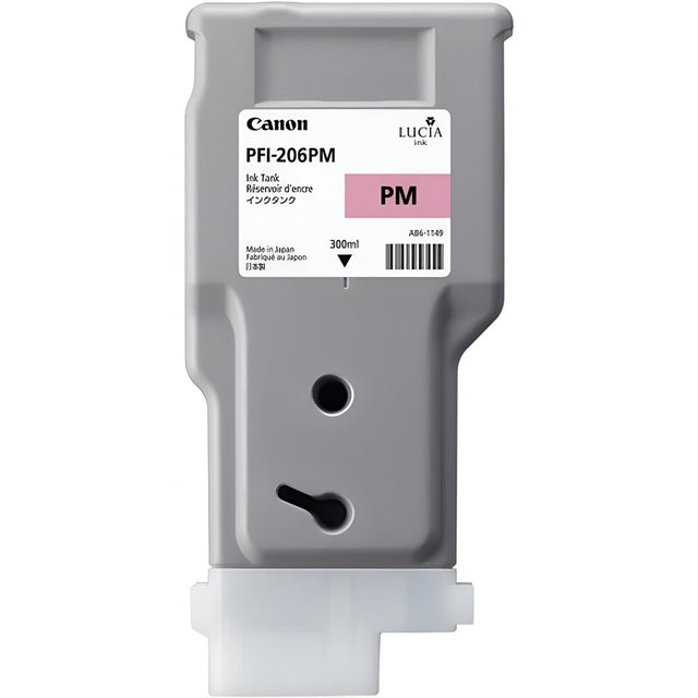 Canon PFI-206C Lucia EX Photo Magenta Ink 300ml for IPF6400, 6450