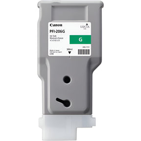 Canon PFI-206G Lucia EX green ink cartridge for IPF6400, 6450