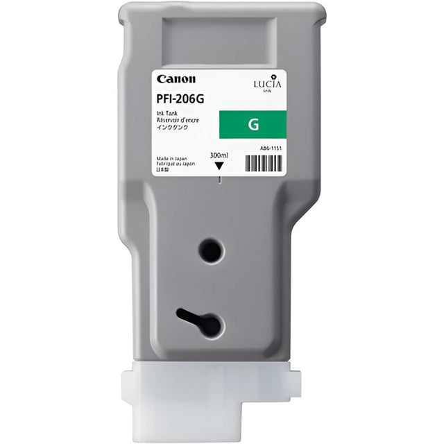 Canon PFI-206G Lucia EX green ink cartridge for IPF6400, 6450