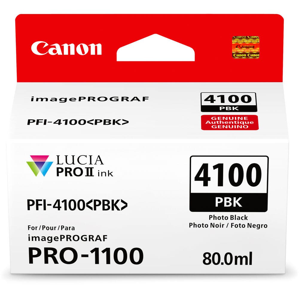 Canon PFI-4100PBK Photo Black Ink Tank - additional product view