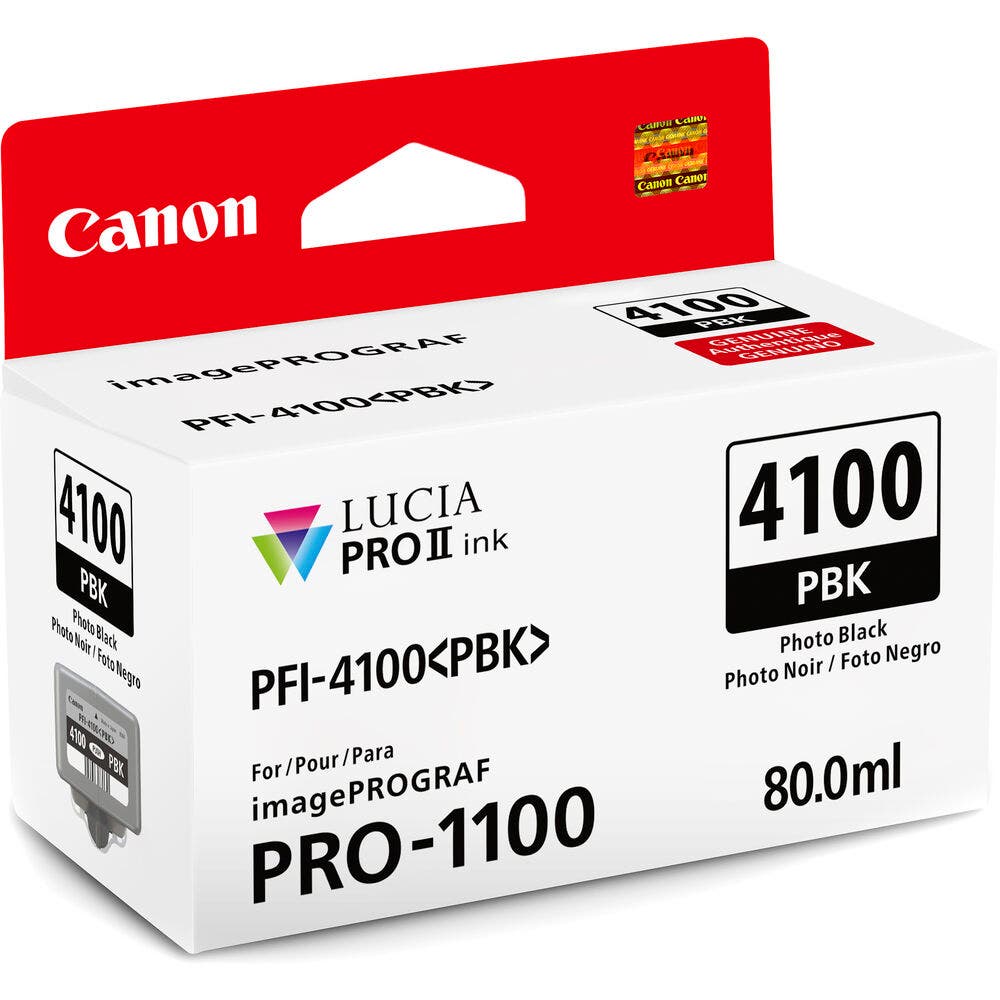 Canon PFI-4100PBK photo black ink tank