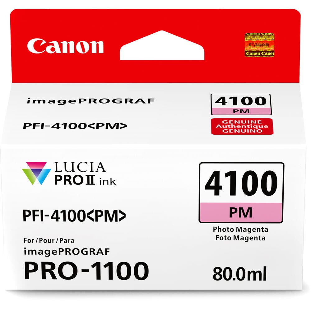 Canon PFI-4100PM Photo Magenta Ink Tank - additional product view