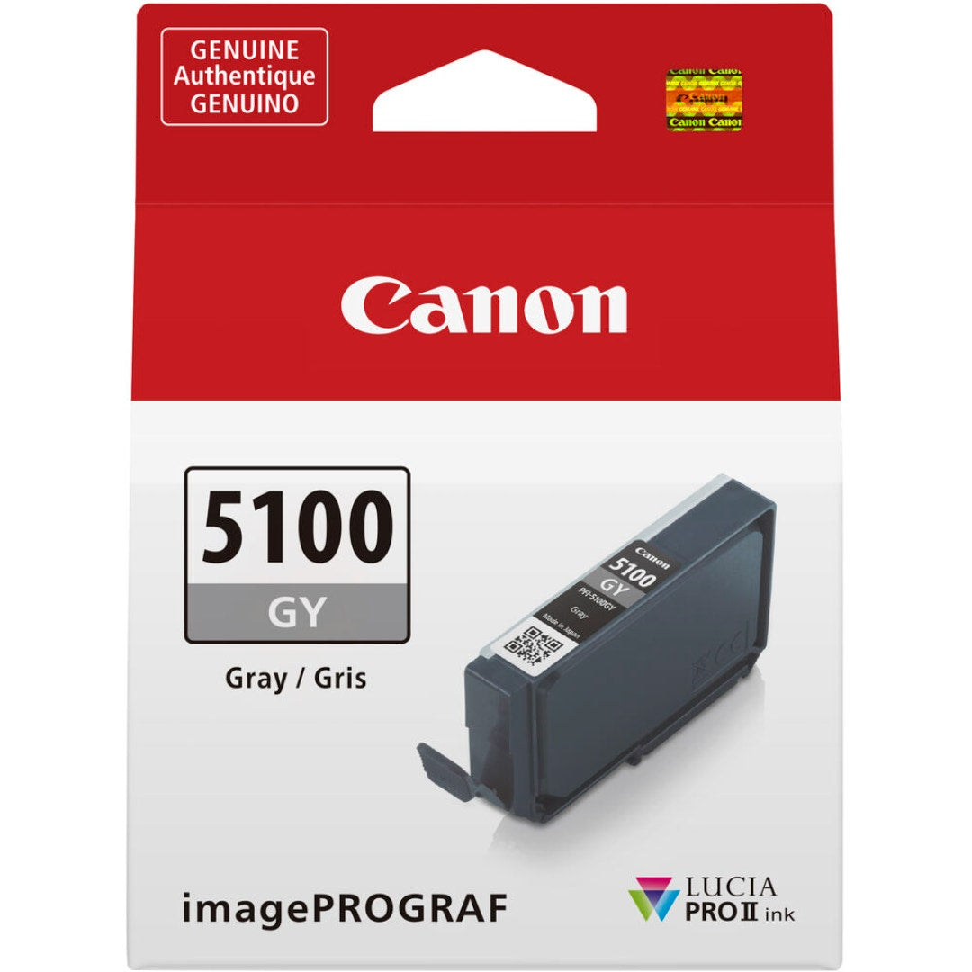 Canon PFI-5100GY Canon Ink Tank - Photo Grey Ink - additional product view