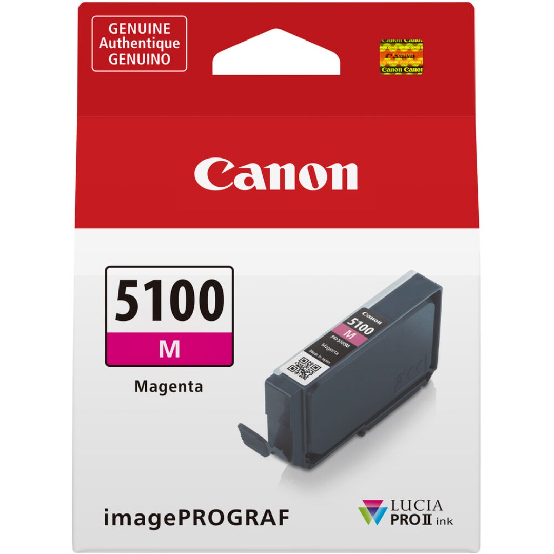 Canon PFI-5100M Ink Tank - Magenta Ink - additional product view