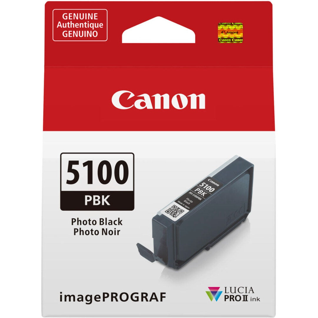 Canon PFI-5100PBK Ink Tank -Photo Black Ink - additional product view