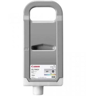Canon PFI-706GY Lucia Ex grey ink cartridge, 700ml