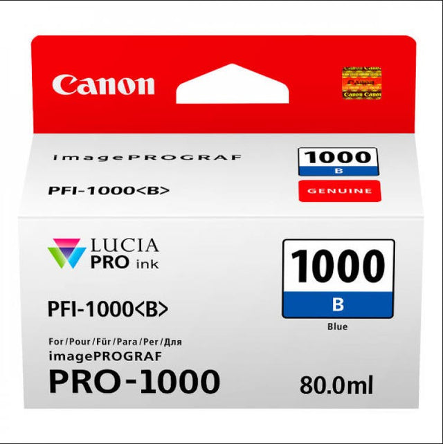 Canon PFI1000B blue ink tank