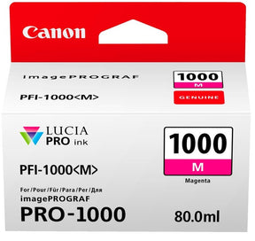 Canon PFI1000M magenta ink tank