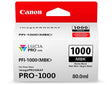 Canon PFI1000MBK matte black ink tank