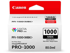 Canon PFI1000MBK matte black ink tank