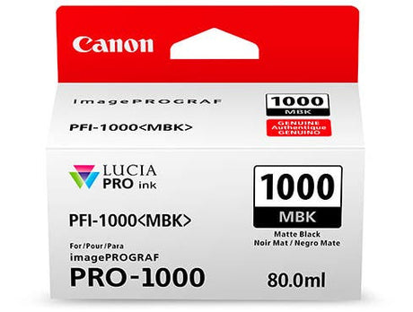 Canon PFI1000MBK matte black ink tank