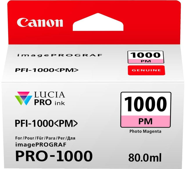 Canon PFI1000PM photo magenta ink tank