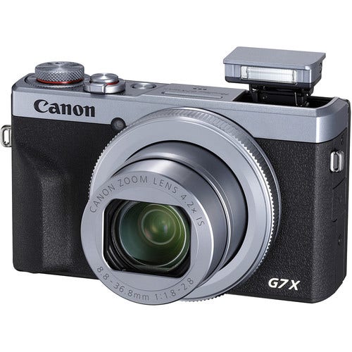 Canon PowerShot G7X Mark III Silver Digital Compact Camera - additional product view