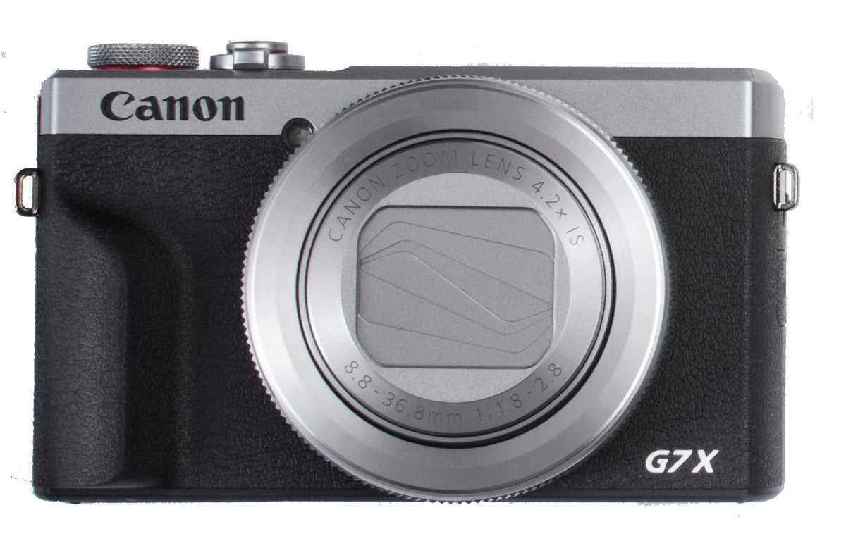 Canon PowerShot G7X Mark III silver digital compact camera