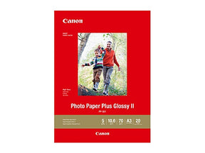 Canon PP301A3 Photo Paper Plus Glossy II, 20 sheets 265gsm