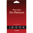 Canon PT1014X6, 50 sheets, 4x6 inch, 300gsm Photo Paper Pro Platinum