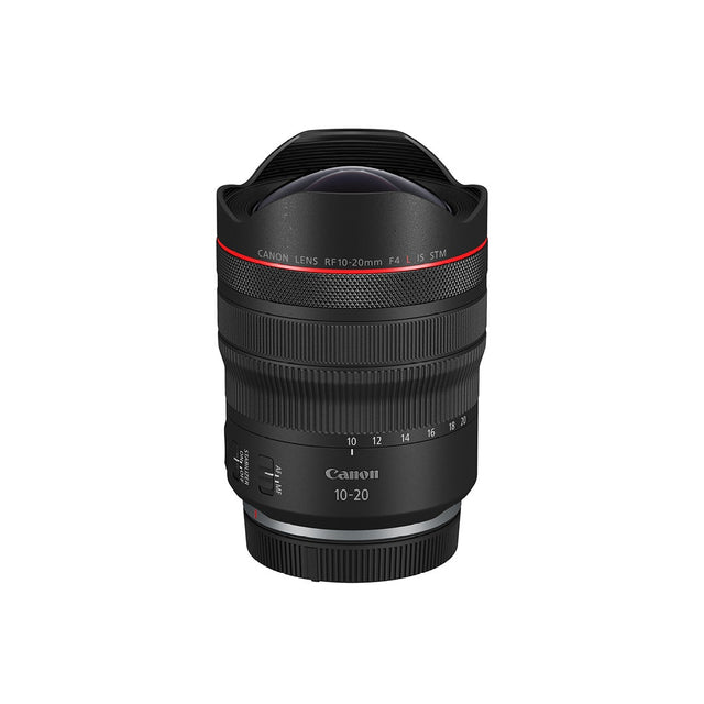 Canon RF 10-20mm f/4 L IS STM wide angle zoom lens
