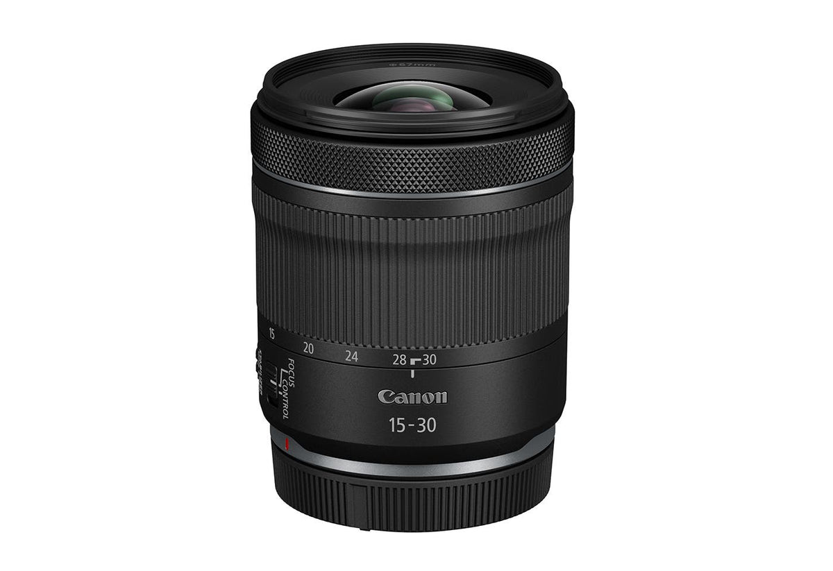 Canon RF 15-30mm f/4.5-6.3 IS STM lens.