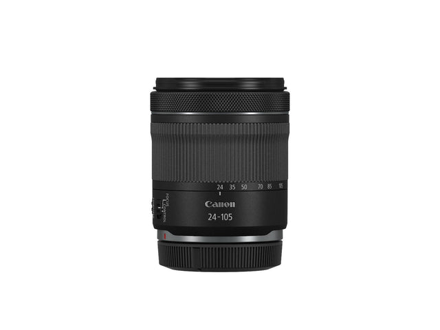 Canon RF 24-105mm f/4-7.1 IS STM lens.